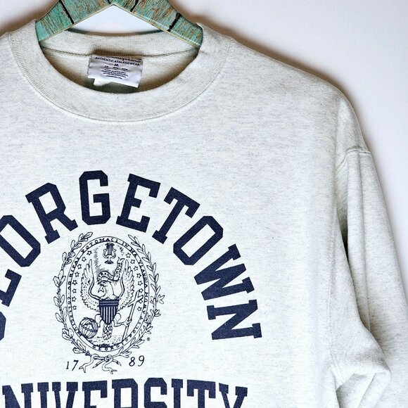 Georgetown University, Y2K, Champion Authentic Athleticwear, Sweatshirt, M - Picture 3 of 8